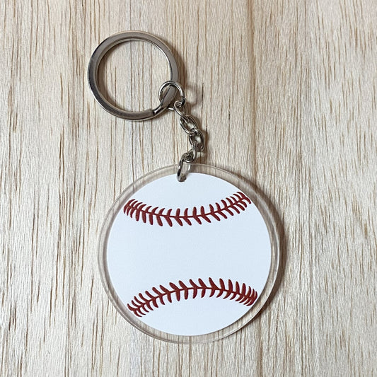 Baseball Keychain