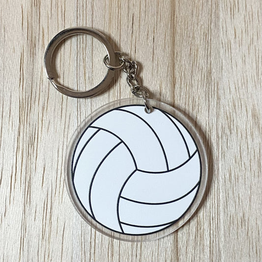 Volleyball Keychain