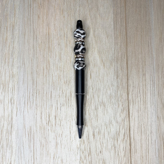 Beige Leopard Pen